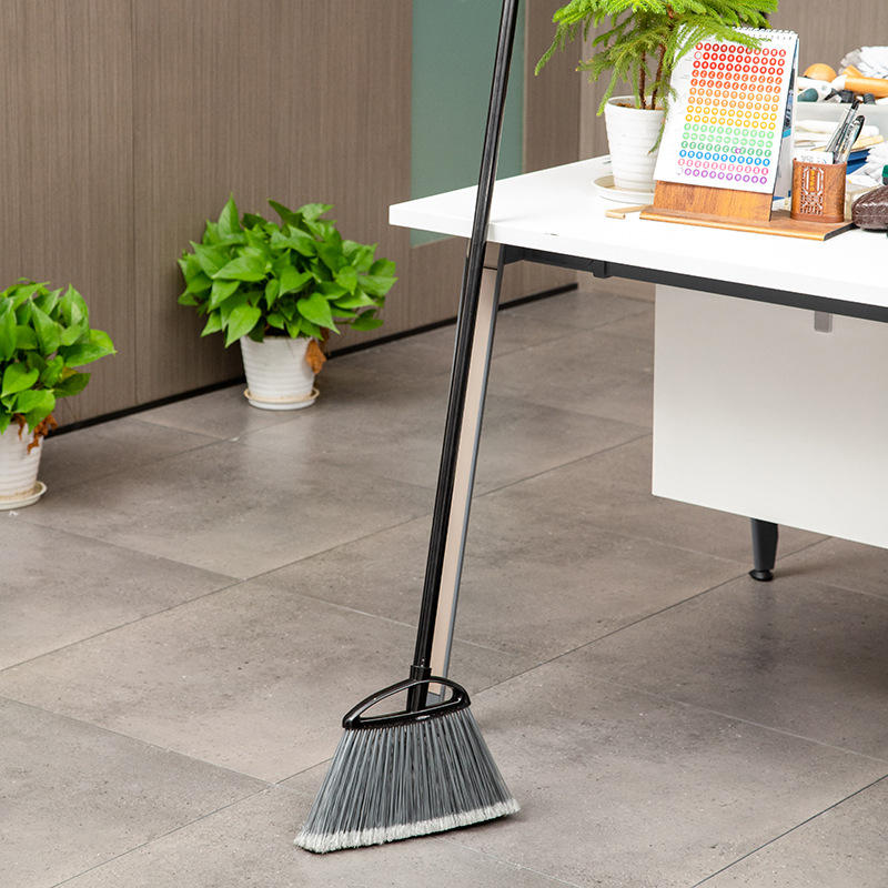 厂家批发家用单个硬毛加厚扫把木地板扫地扫帚折叠笤帚撮箕组合