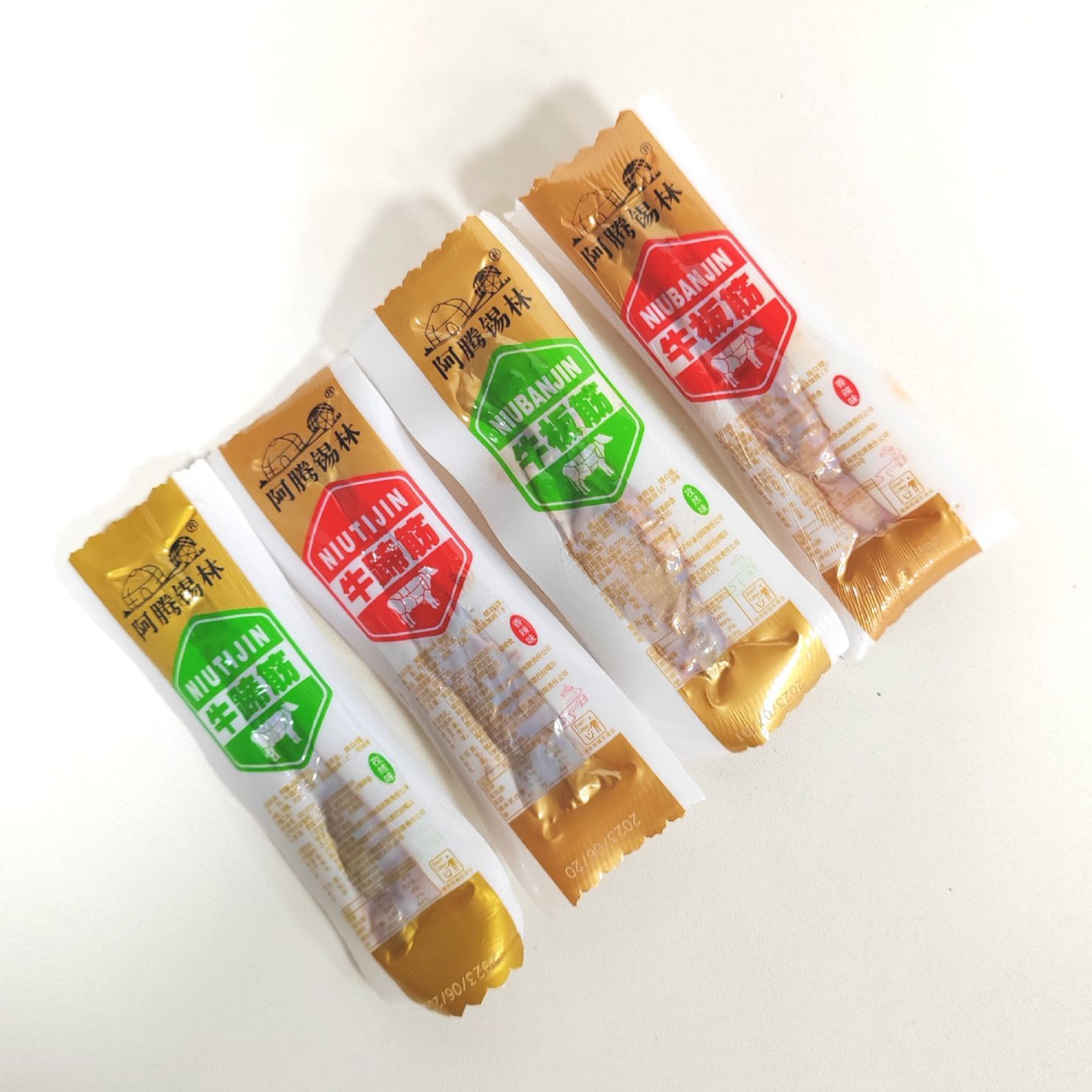 阿腾锡林牛板筋/牛蹄筋内蒙古特产零食劲道孜然味香辣味-阿里巴巴