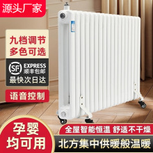 加水电暖气片智能加热水电暖器家用散热器注水节能省电立式取暖器