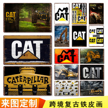 复古铁皮画酒吧家居KTV壁饰壁挂Tin Metal Decor创意DIY铁皮画CAT