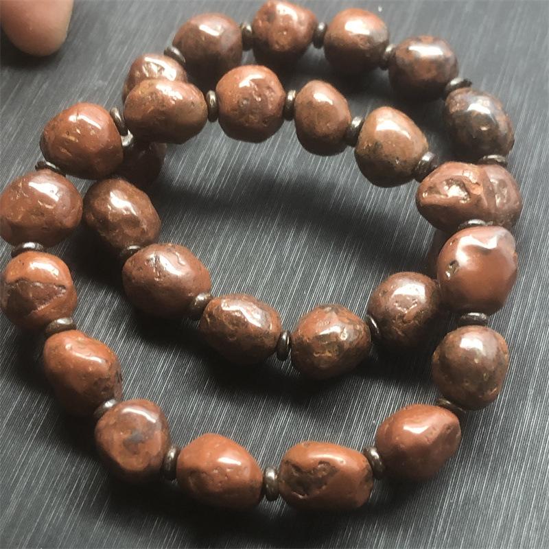 正品泰国龙宫舍利子手链血舍利子木变石文玩水晶饰品手串厂家批发