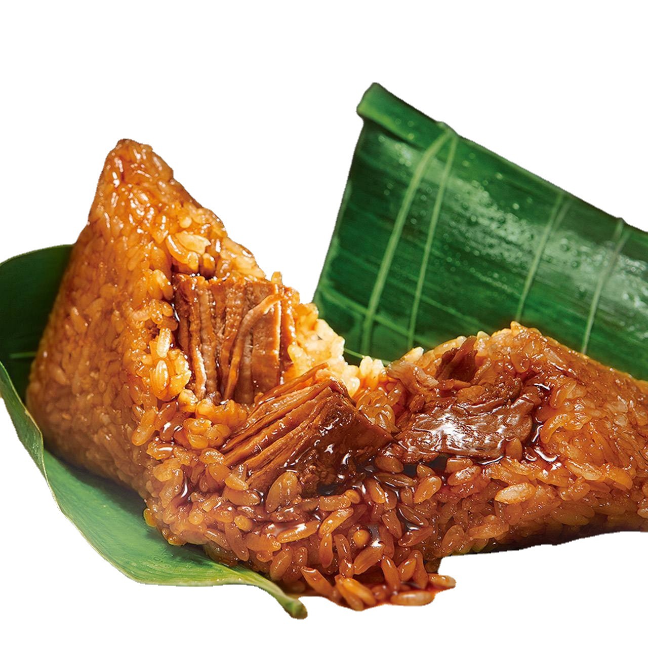 厂家直销鲜肉粽子400克/袋 手工新鲜现做肉粽半成品