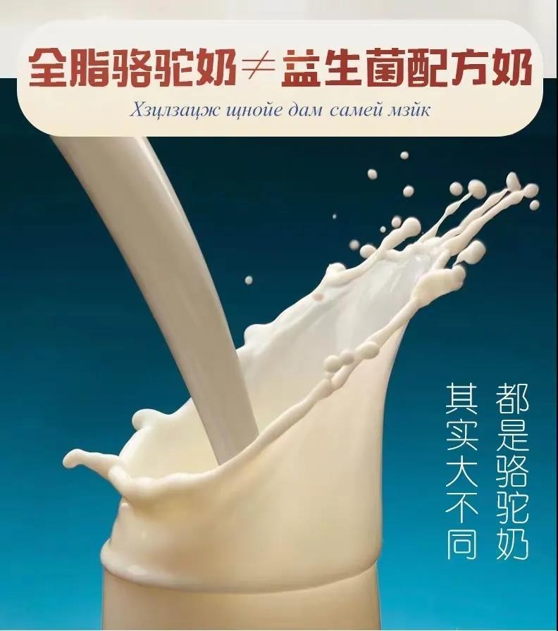 全脂驼乳粉哈纳斯正宗新鲜纯骆驼奶粉儿童孕妇中老年奶粉