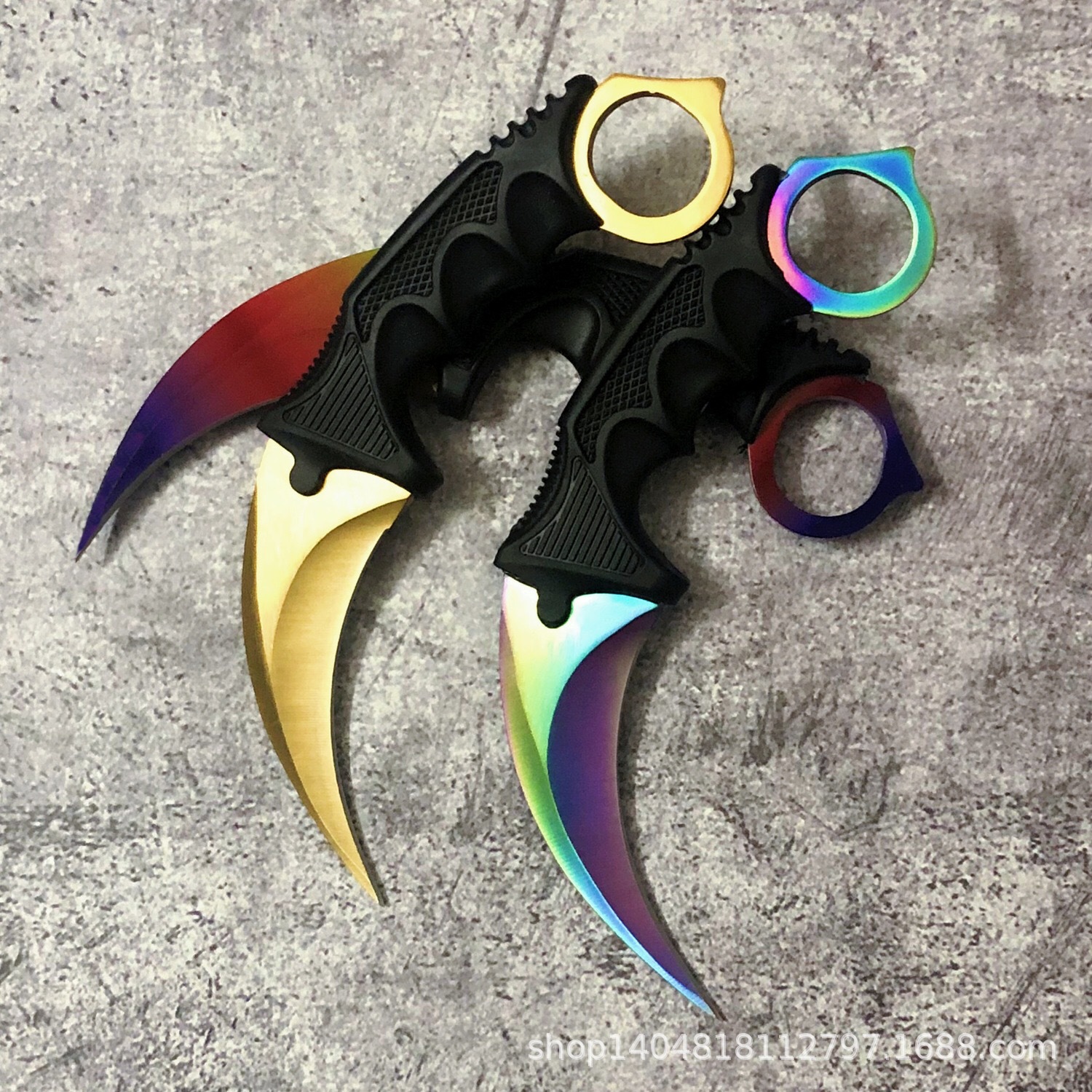 cs爪子刀户外爪刀鹰爪刀 游戏爪刀战狼爪刀户外防身求生鹰爪刀