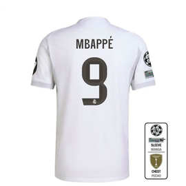 2526新款皇马主场欧冠世俱杯球员球迷足球上衣足球运动球服