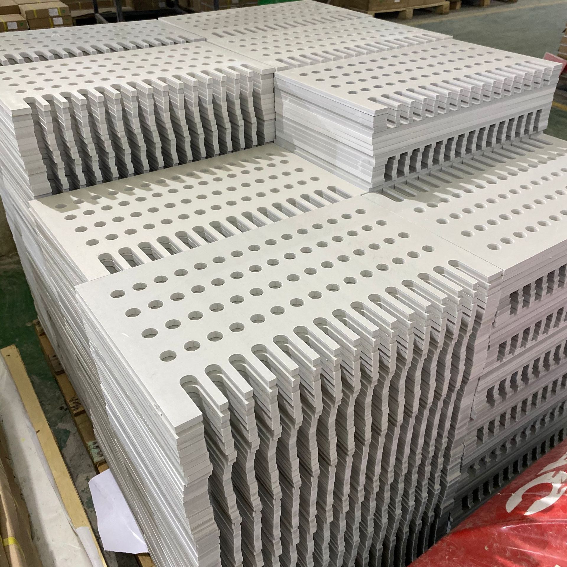 现货直销耐酸碱防水防潮聚氯乙烯板浅灰色pvc板 工业污水设备隔板