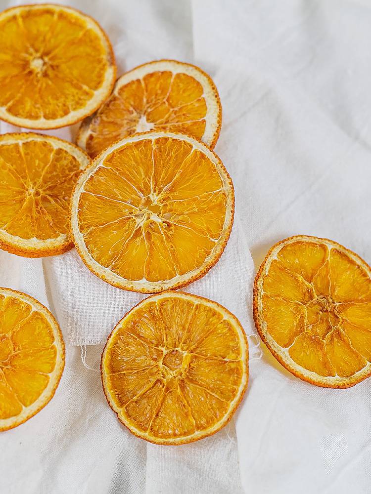 烘干香橙片500g冻干橙片橙子片干泡水茶喝蛋糕装饰烘焙商用水果干