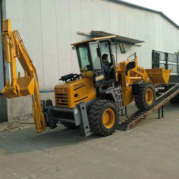 前铲后挖两头忙 轮式铲挖一体机 10-20型挖掘装载机-阿里巴巴