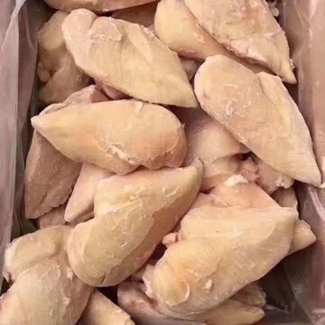 鸡胸肉整箱20斤冻鸡大胸10斤新鲜健身代餐食品冷冻鸡脯肉批发跨境