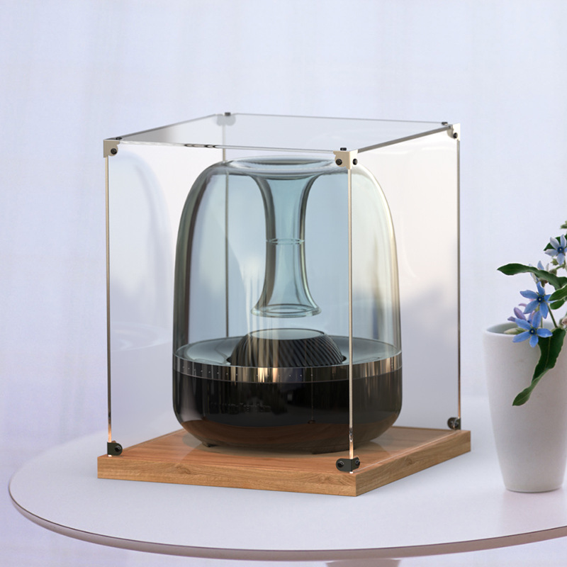 哈曼卡顿水晶3代亚克力高透防尘罩防尘罩璃34音响三代四代保护套