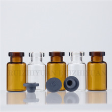 现货3ml管制卡口透明/棕色西林瓶，玻璃瓶，小样品瓶安瓶可印logo