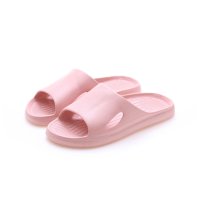 2023 Summer New Bathroom Slippers for Women Home Couples Sandals Soft Bottom Indoor Simple Bath Sandals Men