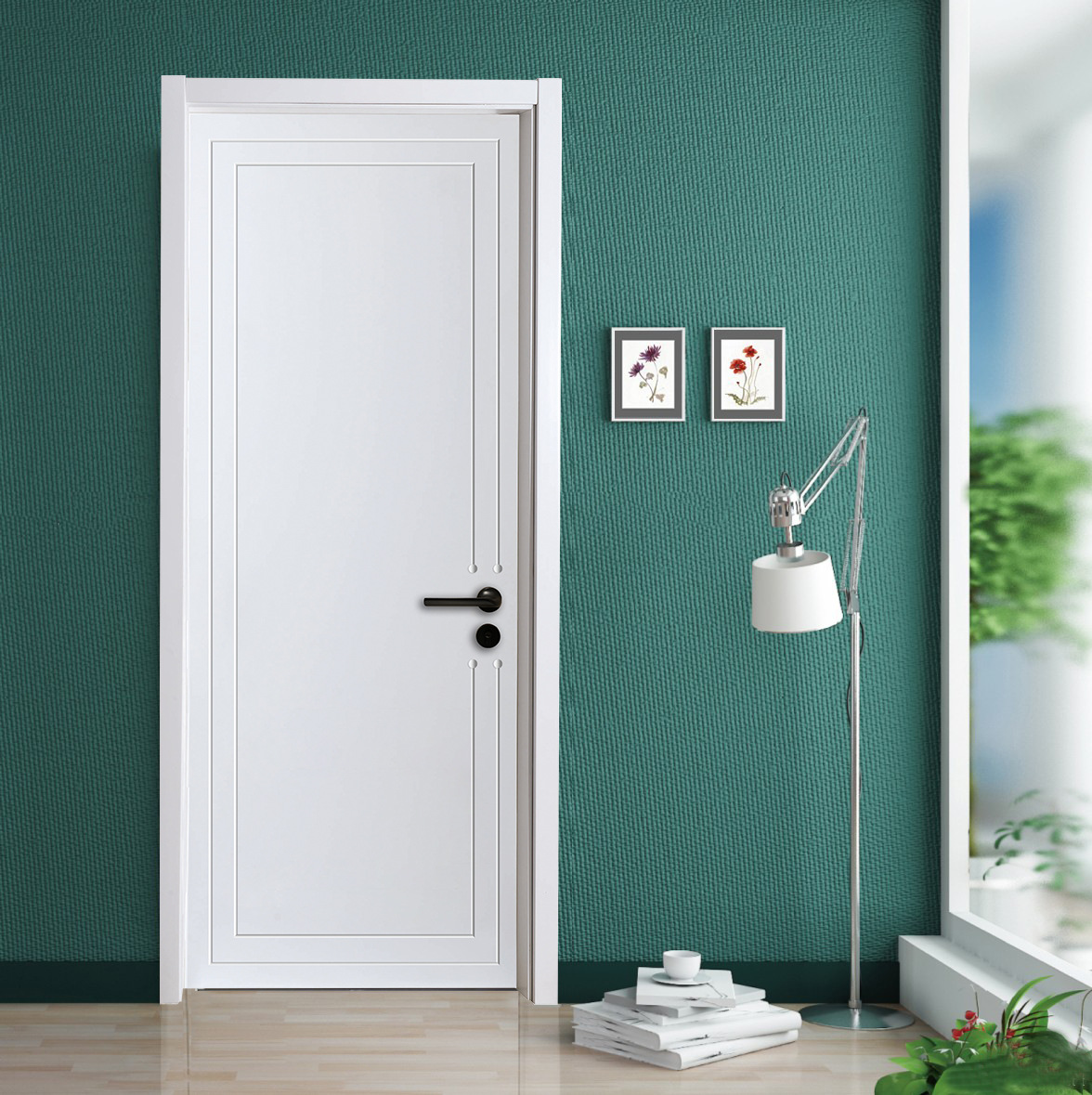 室内门卧室套装门实木复合油漆门简约宾馆厂直销定制工程木门