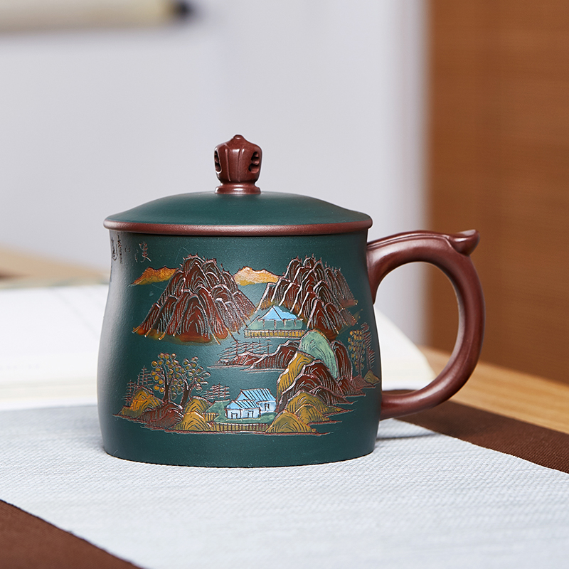 da4k宜兴紫砂杯男士茶杯苏门答腊青原矿泡茶盖杯个人茶具-阿里巴巴