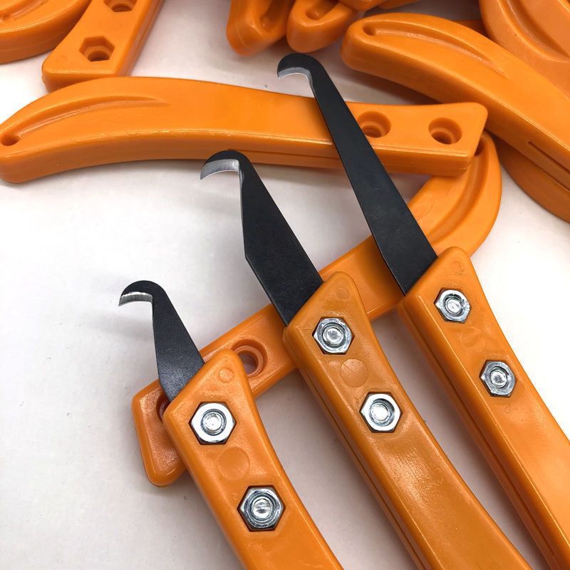 电缆剥皮勾刀剥电缆剥线皮钩刀香蕉手柄纺织打结修边刀