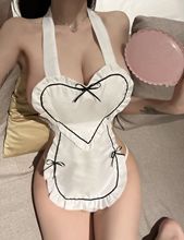 性感情趣内衣日系女仆装角色扮演居家厨娘制服装袋装女佣套装均码