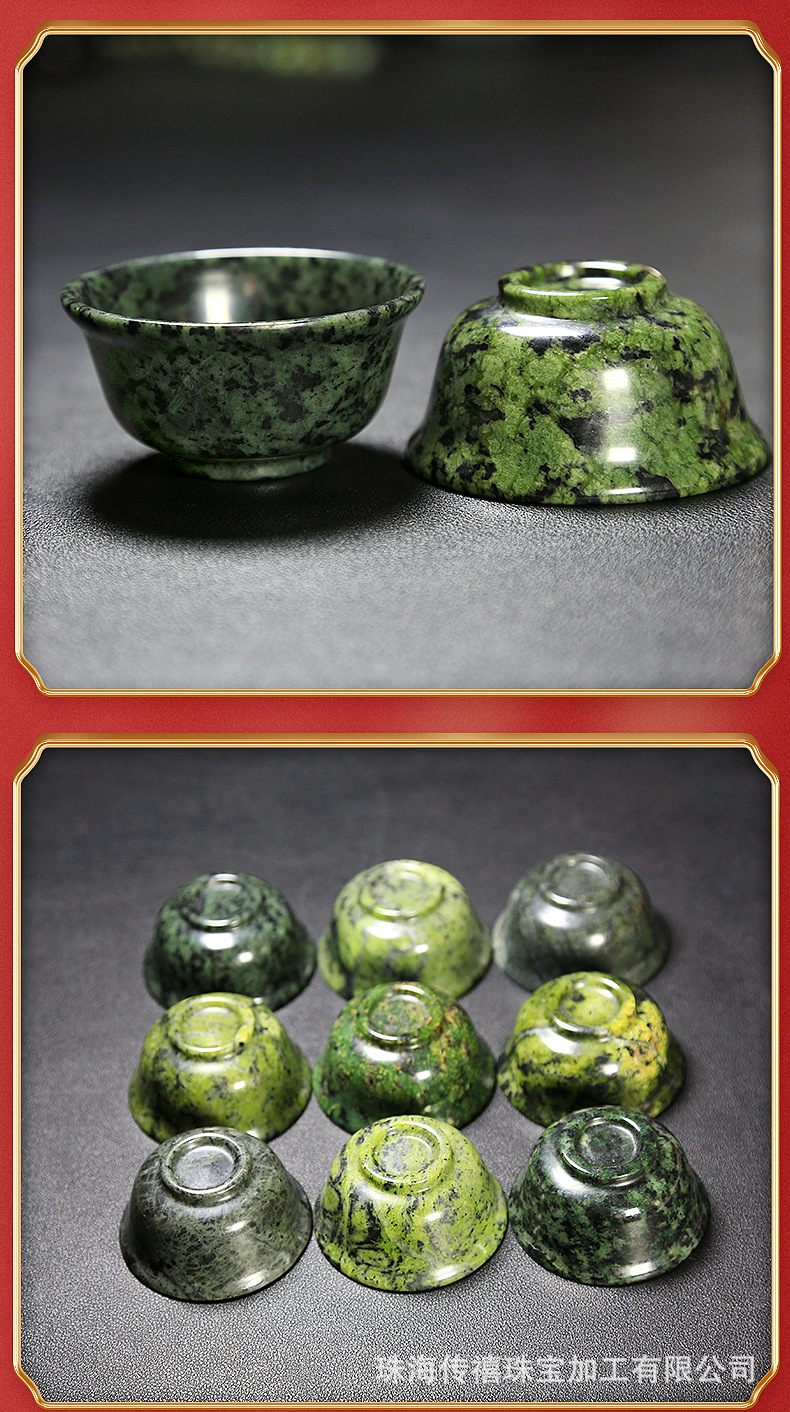 苏工薄胎西藏臧宝陨玉药王石老匠人手工茶杯现货供应完美正品