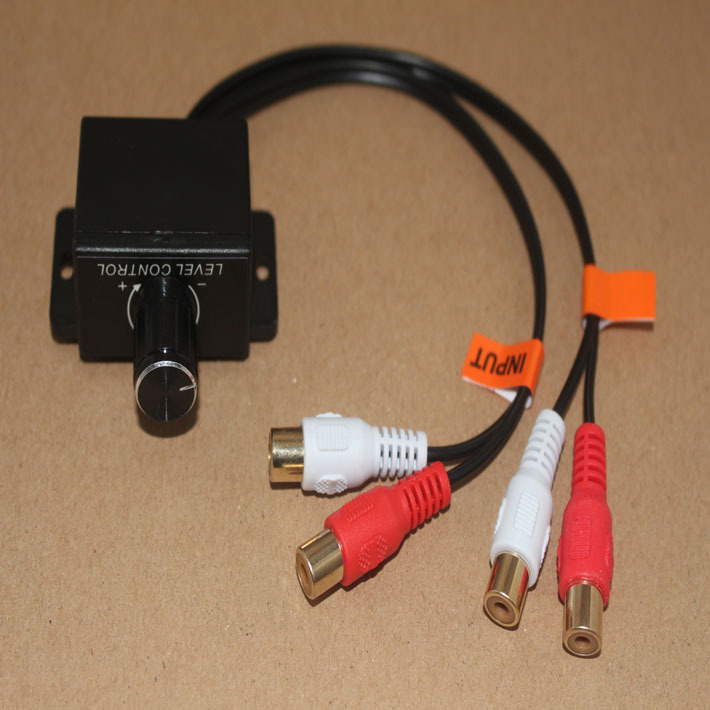 汽车音响改装aux音频线一分四母口3.