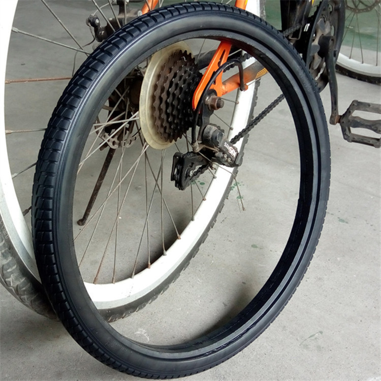 75折叠车实心胎20寸真空轮胎20*1.35免充气自行车轮胎内