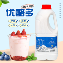 盾皇优酪多乳酸菌1.5L 浓缩优格乳酸奶益菌多饮料 奶茶店原料