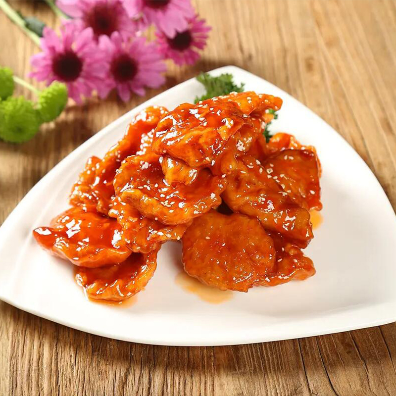 无签里脊肉片商用烧烤油炸铁板鸡柳手抓饼配料鸡胸肉里脊肉串整箱