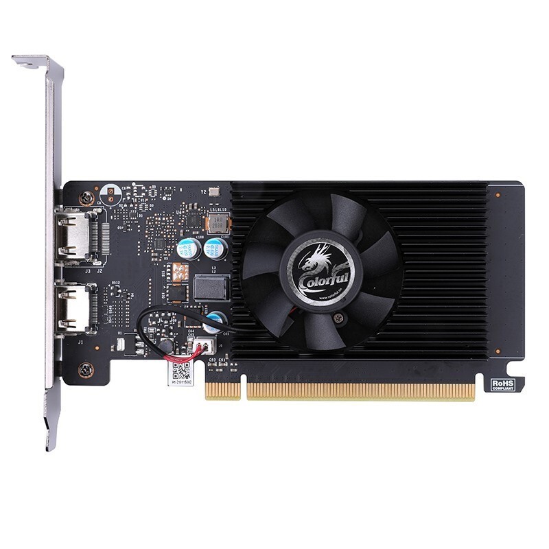 七彩虹gt 1030黄金版2g ddr4台式机电脑diy电竞游戏独立显卡全新
