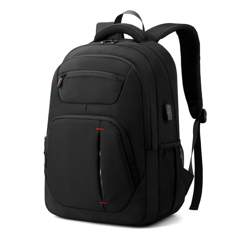 Cross-Border Men's Business Bag Laptop Bag Multifunctional Usb Backpack Large Capacity Backpack Printable Logo