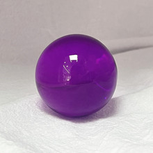 红球转运珠风水球招财水晶紫球摆件百福聚宝盆聚财摆件工艺品批发
