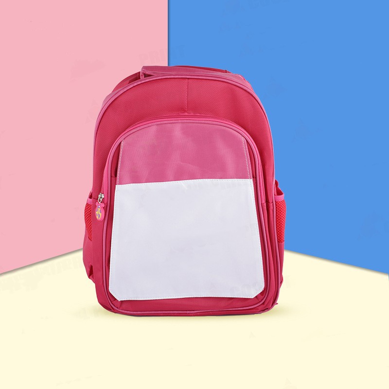 Thermal Transfer Printing Children's Schoolbag Blank Coating Personalized Creative DIY Color Matching Children's Large Capacity Backpack Consumables