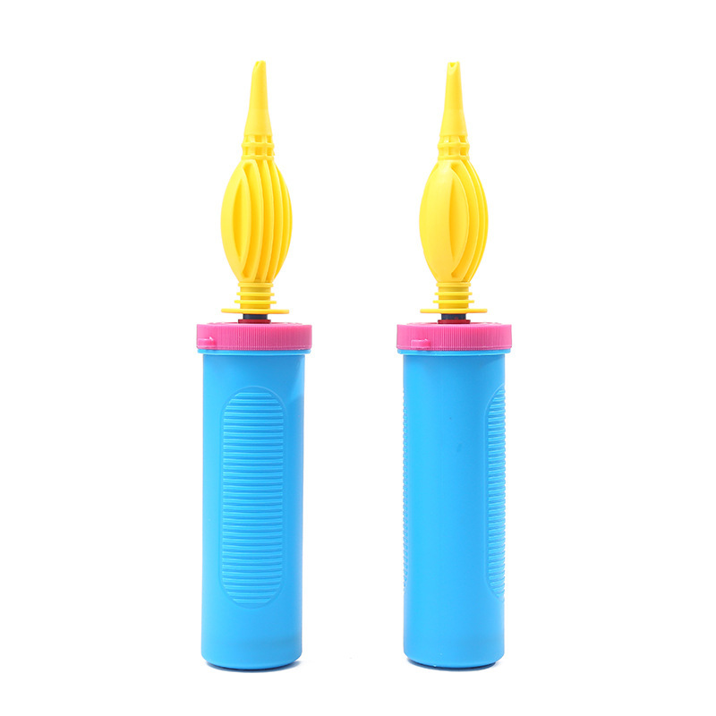 Factory Wholesale Balloon Hand Push Inflator Manual Plastic Inflator Portable Oblique Balloon Inflator