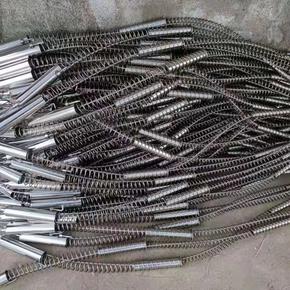 304不锈钢全新套弹簧钢丝弹簧钢丝套大弹力野外组配件单向锁弹簧