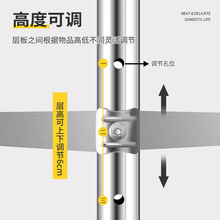 厕所毛巾挂架出租屋简易落地不锈钢架子卫生间脸盆架洗手盆置物架