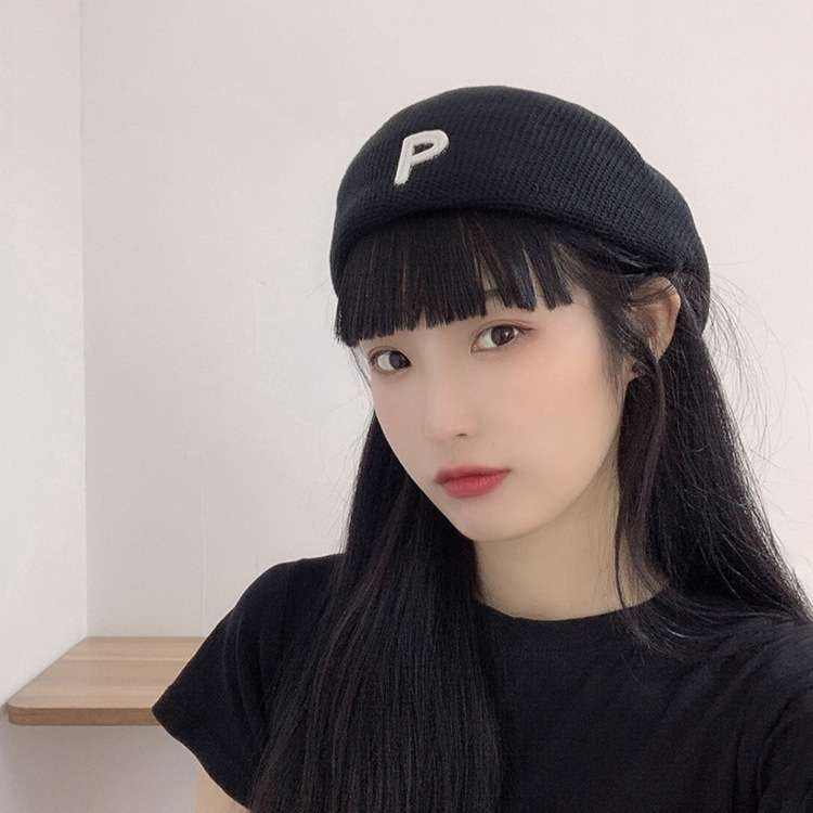 五角星星贝雷帽女四季款网红画家帽气质时尚网红韩版潮帽子批发