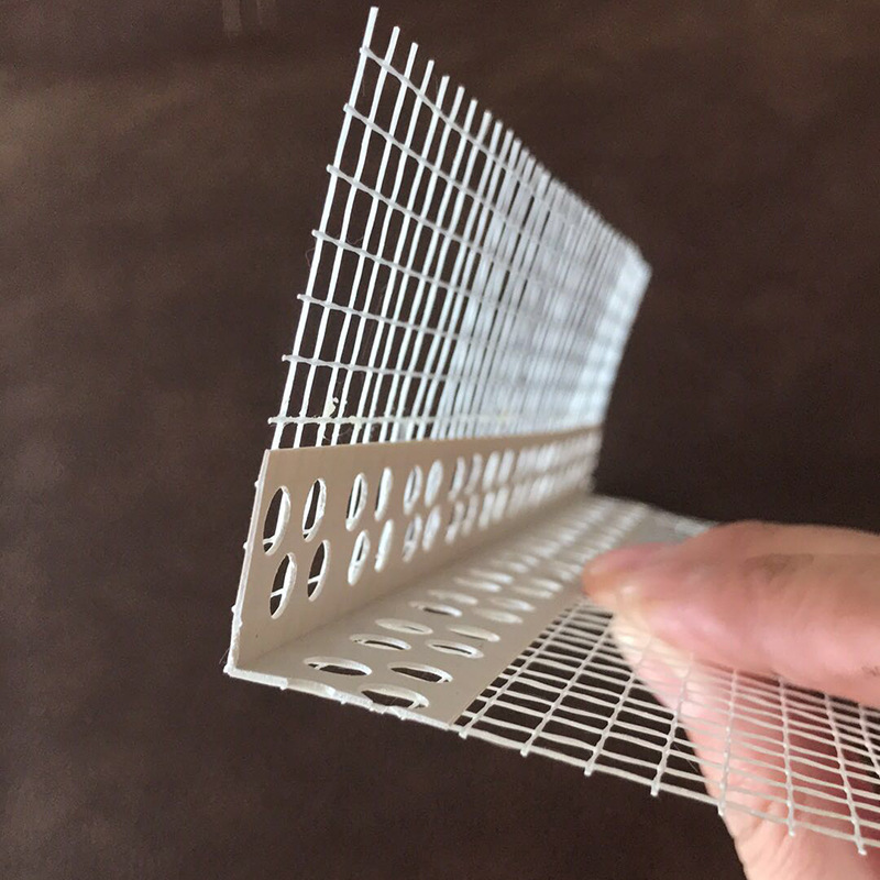 厂家批发 网格布护角网 工地家装墙体保护阴阳角鹰嘴滴水护角线条