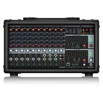 behringer/百灵达 pmp2000d 专业舞台大型调音台带功放一体机