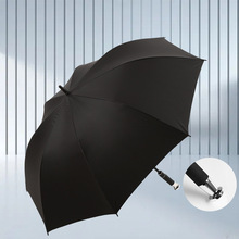 长柄自动黑胶礼品伞高尔夫商务劳斯莱斯4S店宾利汽车广告伞定雨伞