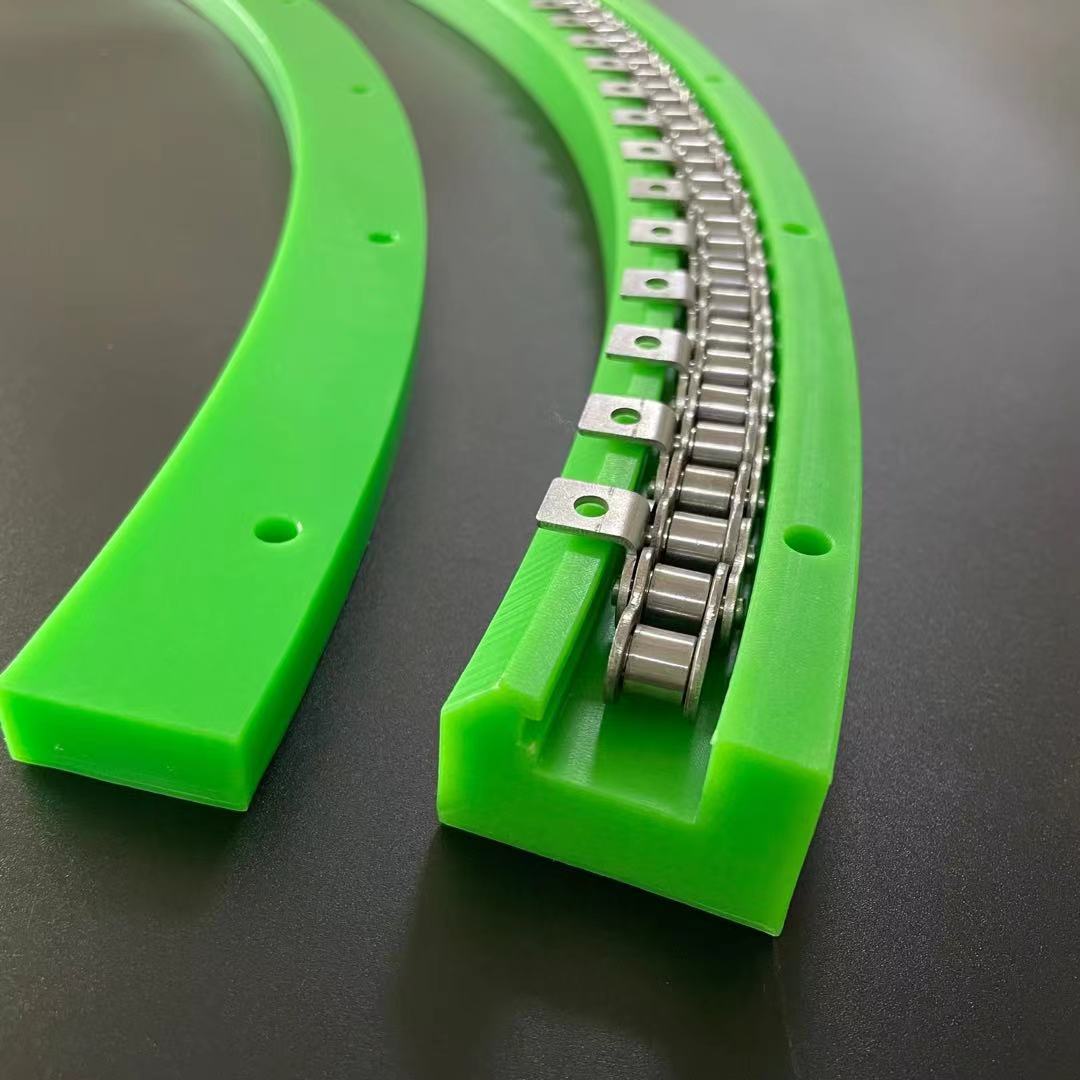 厂家直销聚乙烯链条导轨ckg15v-08b-1耐磨托条尼龙导向件塑料轨道