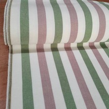 JI多种幅宽纯棉加厚老粗布凉席布料加密床单沙发巾线毯面料条纹多
