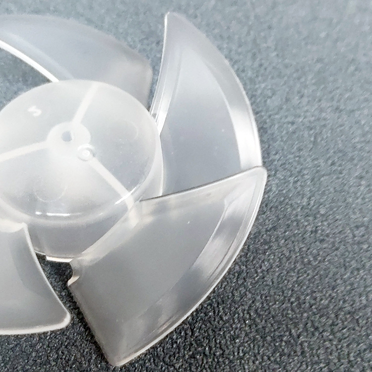 吹风机风扇pp扇叶60mm5叶风扇叶透明磨砂扇叶有刷风扇电吹风