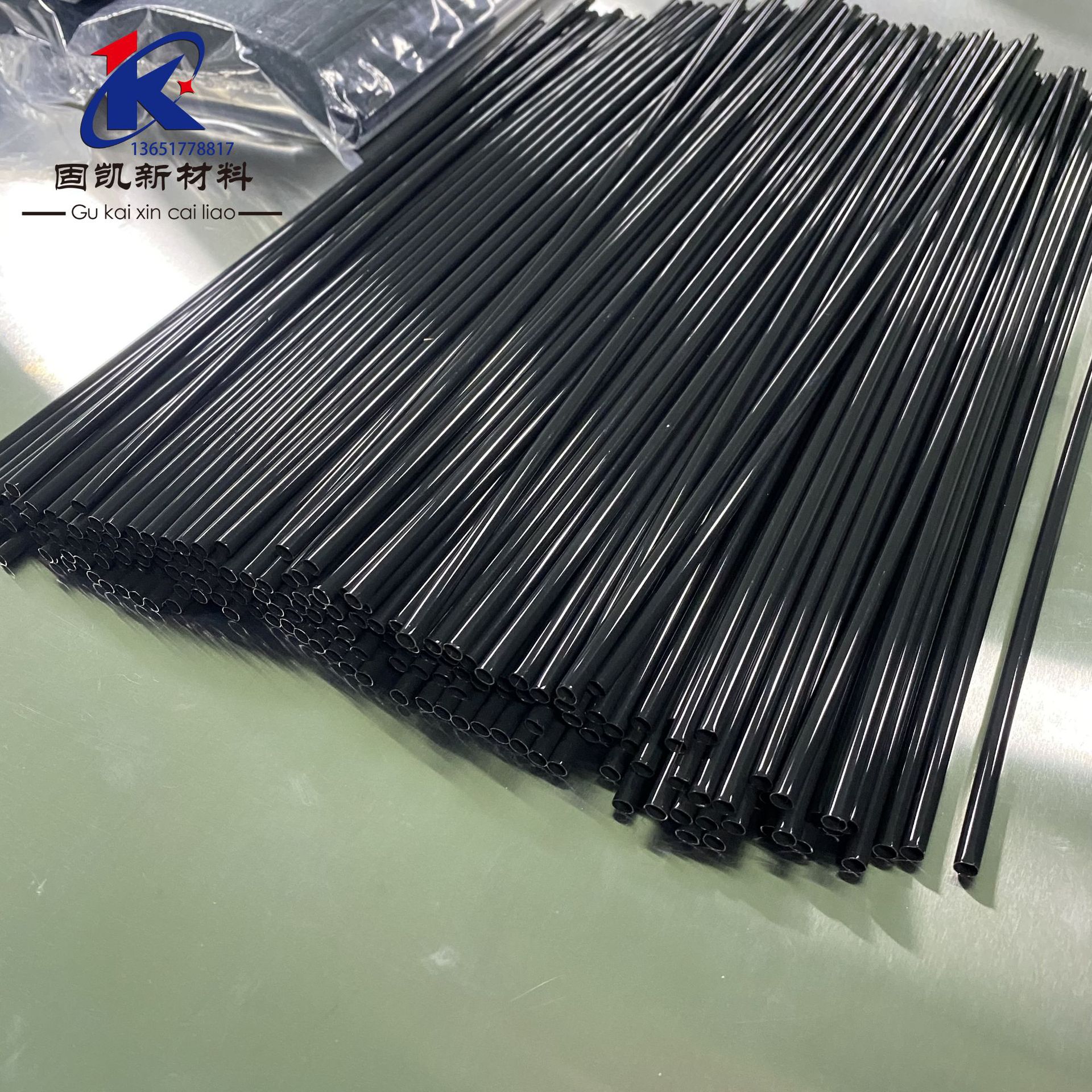 黑色铁氟龙fep热缩管小口径薄壁ptfe热缩管医疗器械设备用绝缘管