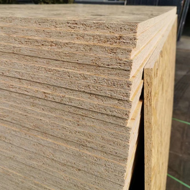 克诺斯邦osb板材欧松板b3等级材料 防水结构板刨片大片 握钉力强