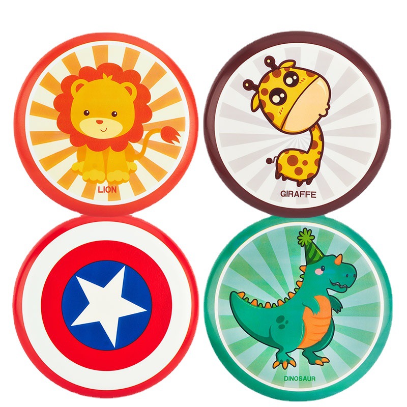 飞盘儿童软幼儿园安全手抛卡通飞碟回旋镖泡沫玩具亲子户外运动