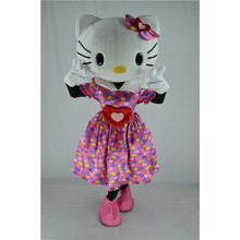 凯啼猫行走卡通人偶服装道具卡通玩偶爱心KT猫hello kitty猫