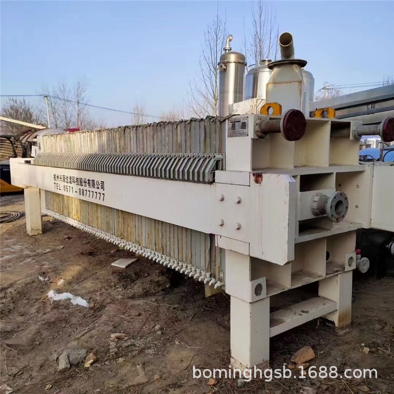 出售二手40平方卧式叶片过滤机 真空转股过滤机 二手压滤机