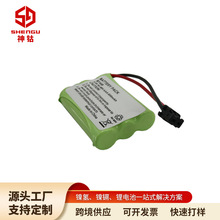 BT446无绳电话电池组 步步高子母机电池 3.6V AAA 600MAH电池组