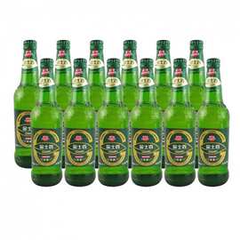 经典大绿棒子金大蒙580ml*6瓶精品正宗东北特产熟啤酒包邮