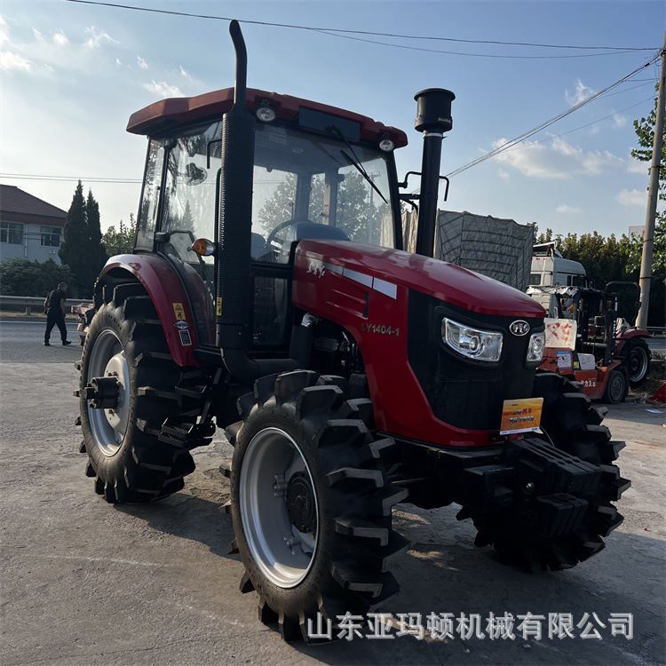 新款东方红1204大桥拖拉机四驱六缸空调驾驶室双强压水旱两用型车
