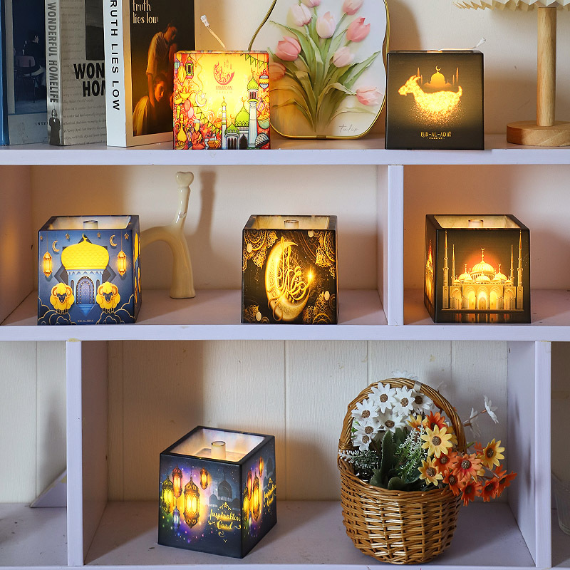 跨境小夜灯礼物古邦节中东装饰灯卧室氛围灯台灯花盆灯摆件