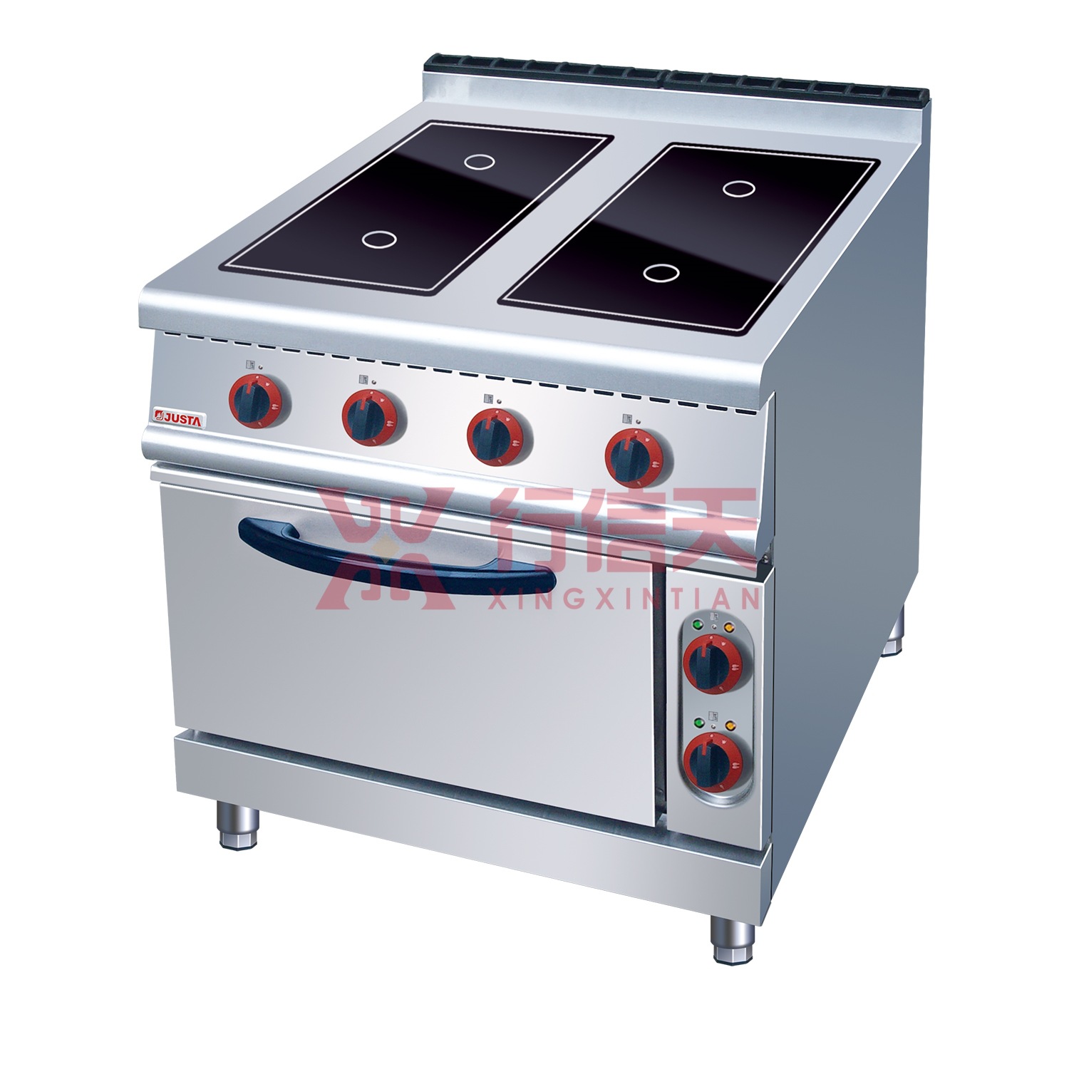 佳斯特jzh-hp-4四头电光波炉连电焗炉低温慢煮炉justa酒店西餐厅