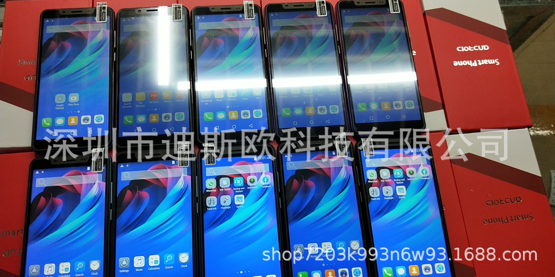 跨境新款x27pro智能手机note30 p43 m50 p33 note10 s10智能手机